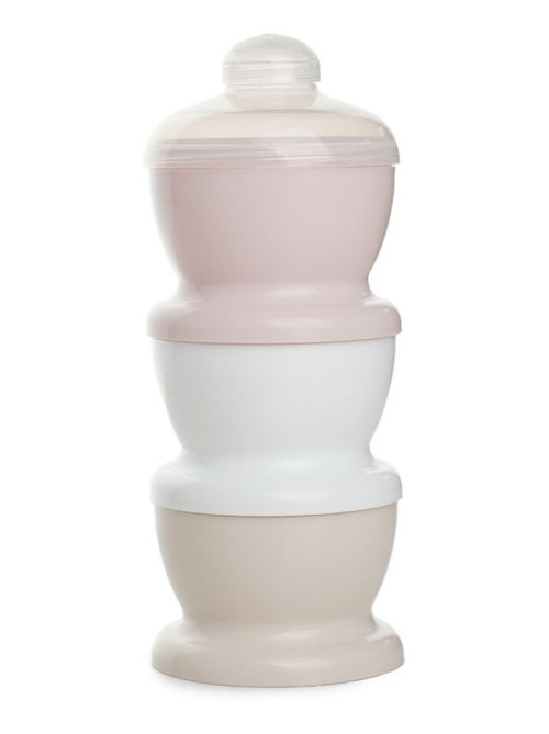 Caja de transporte Thermobaby para leche en polvo 3 compartimentos 100 ml - Kiabi Caja de transporte Thermobaby para leche en polvo 3 compartimentos 100 ml - Kiabi