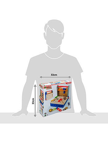Caja herramientas de madera plegable WOOMAX