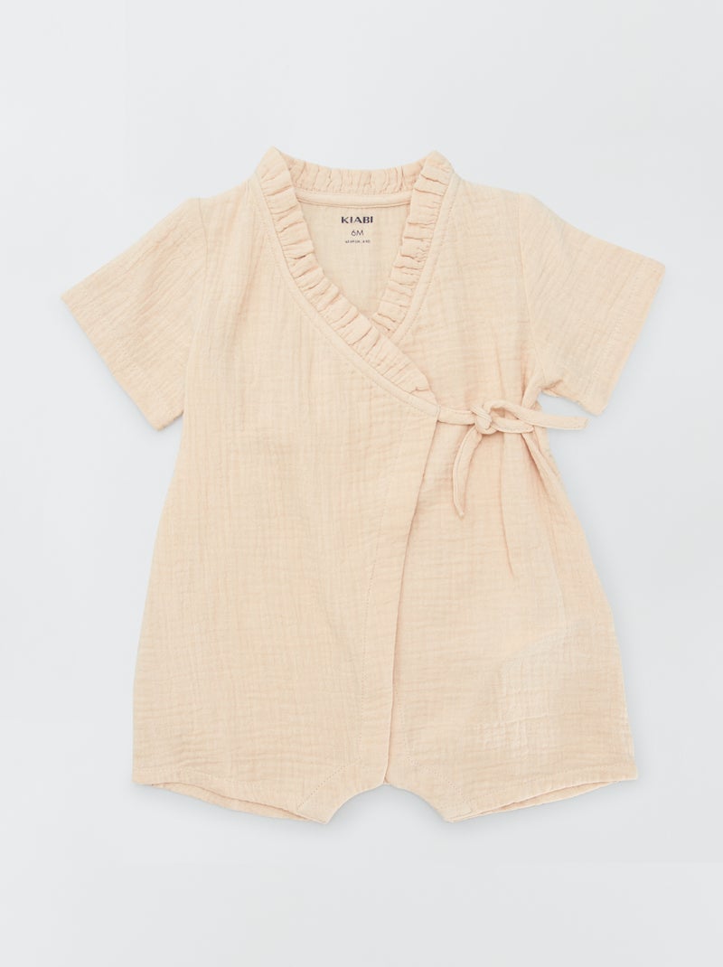 Caja para recién nacido   - 5 piezas BEIGE - Kiabi