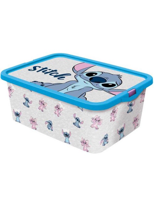 Caja rectangular con cierre de clic stitch – 13 l – stor - Kiabi