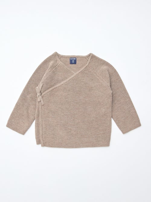 CAJA REGALO chaleco + pantalón + calcetines + gorro + babero - Kiabi