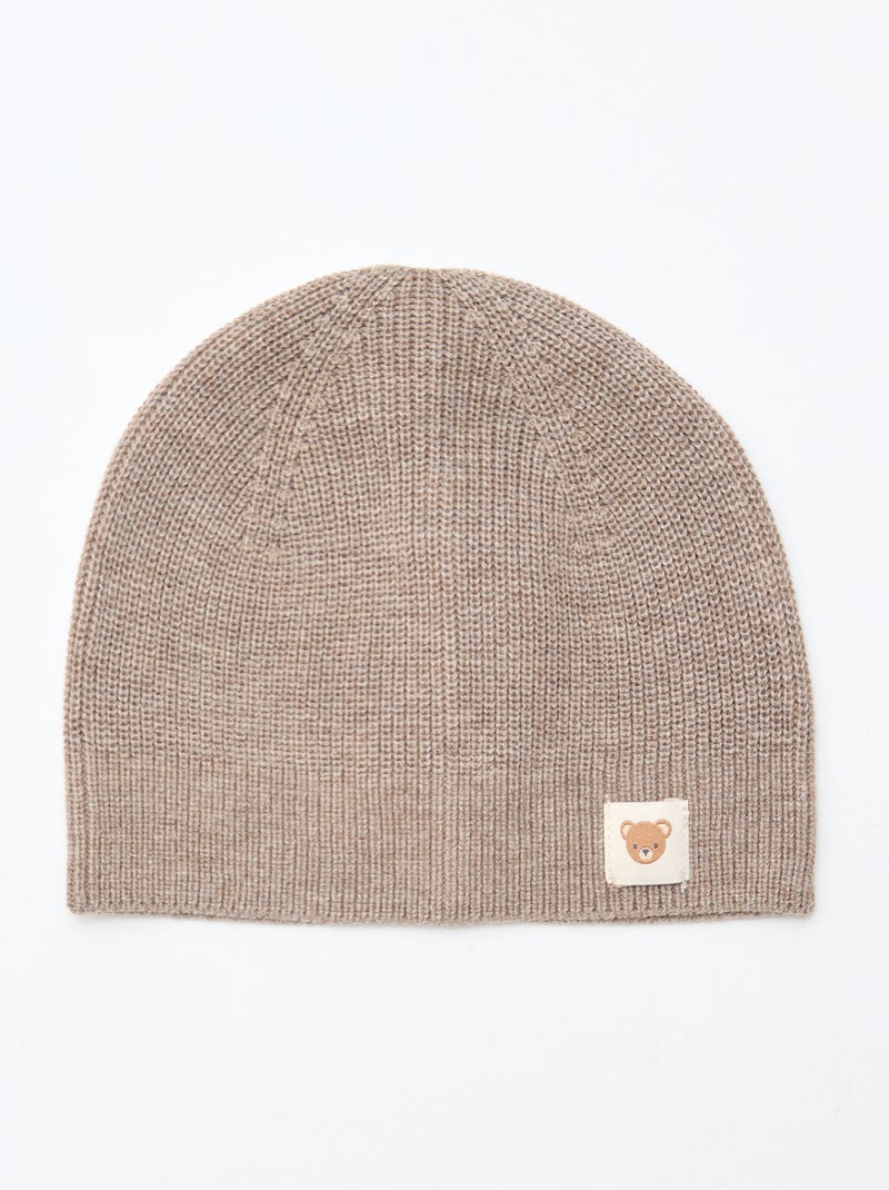 CAJA REGALO chaleco + pantalón + calcetines + gorro + babero Beige - Kiabi