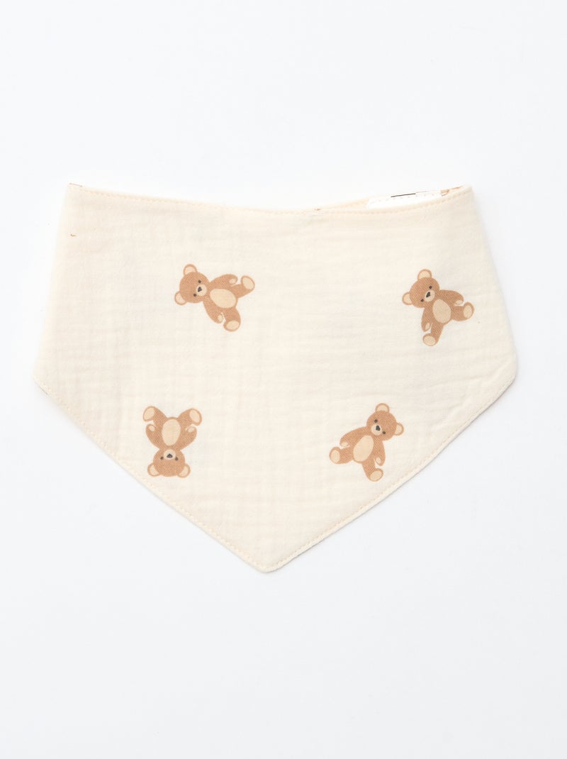 CAJA REGALO chaleco + pantalón + calcetines + gorro + babero Beige - Kiabi