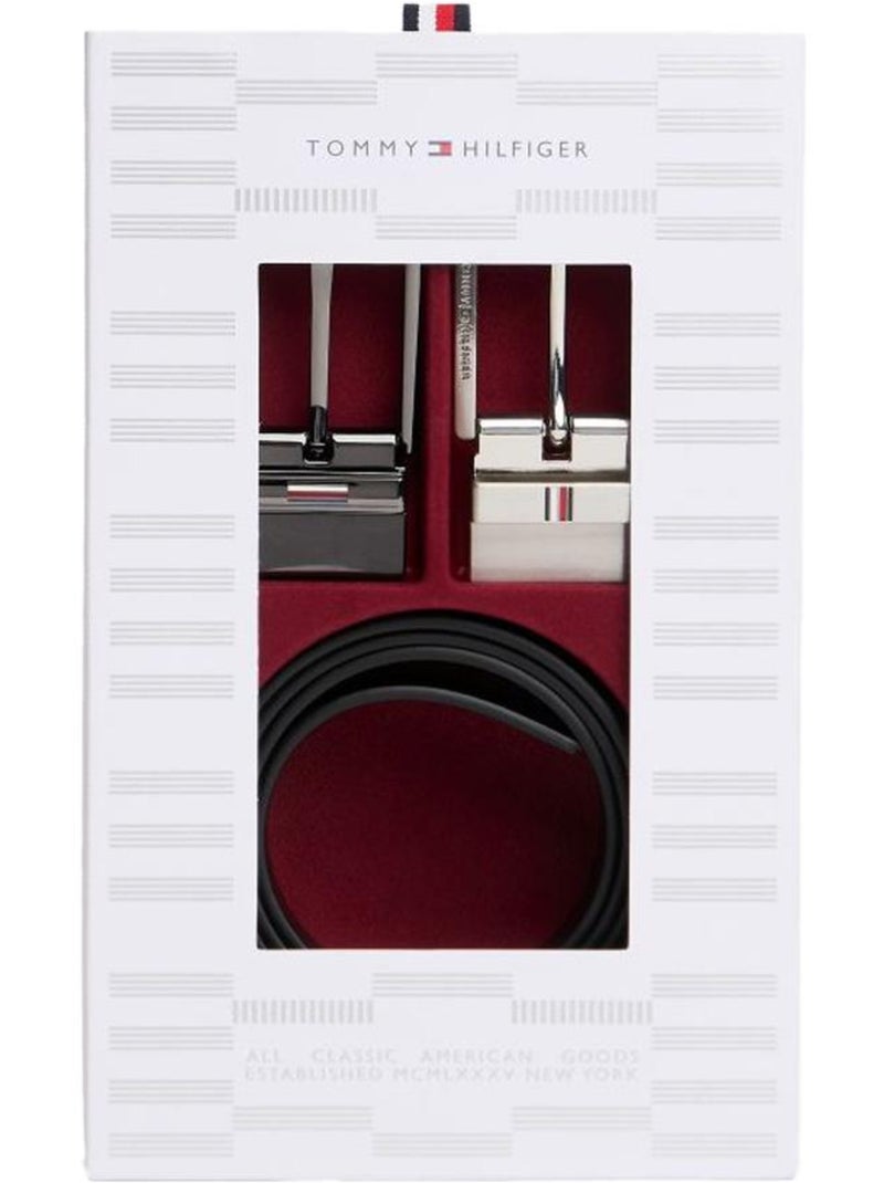 Caja Regalo Cinturón Reversible Hombre Tommy Hilfiger Negro - Kiabi