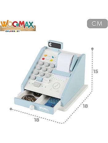 Caja registradora de madera WOOMAX