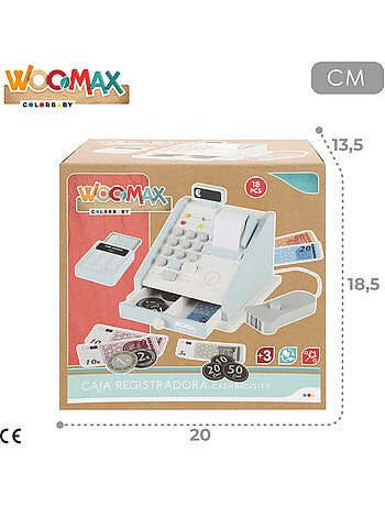 Caja registradora de madera WOOMAX