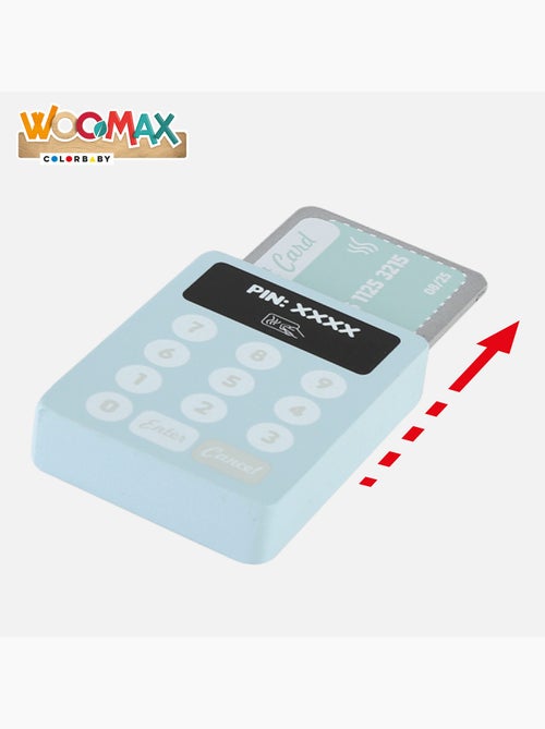 Caja registradora de madera WOOMAX - Kiabi Caja registradora de madera WOOMAX - Kiabi