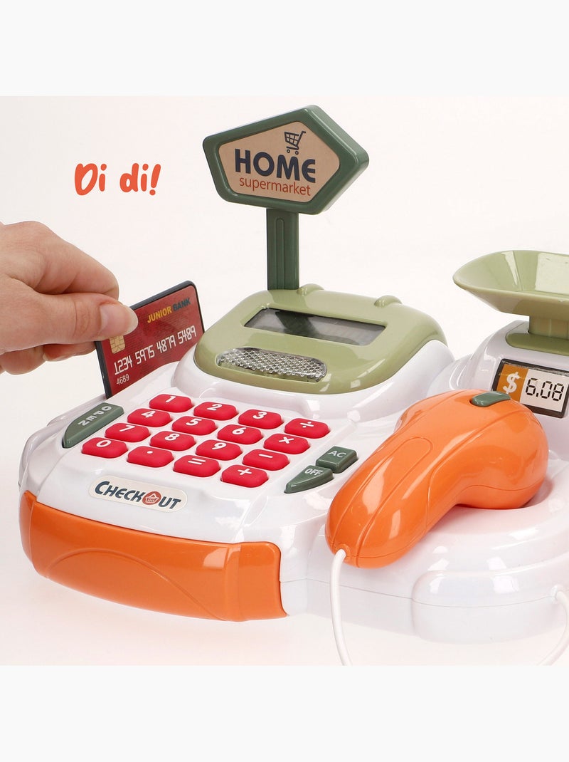 Caja registradora interactiva c/luz y sonido my home N/D - Kiabi