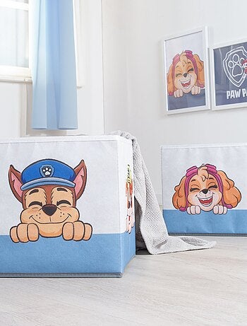 Cajas de almacenamiento de tela para habitación infantil - 2 piezas - 'Roba Paw Patrol'