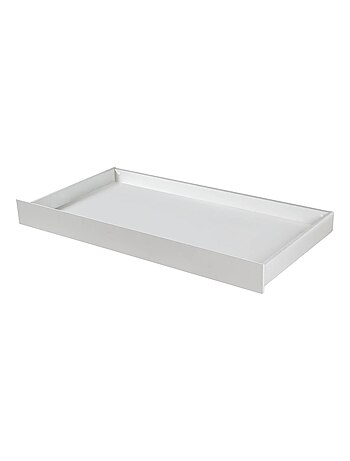 Cajón con ruedas para cuna - Cajón estándar en madera lacada blanca 'Roba'