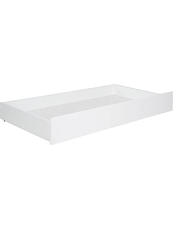 Cajón con ruedas para cuna - Cajón estándar en madera lacada blanca 'Roba'