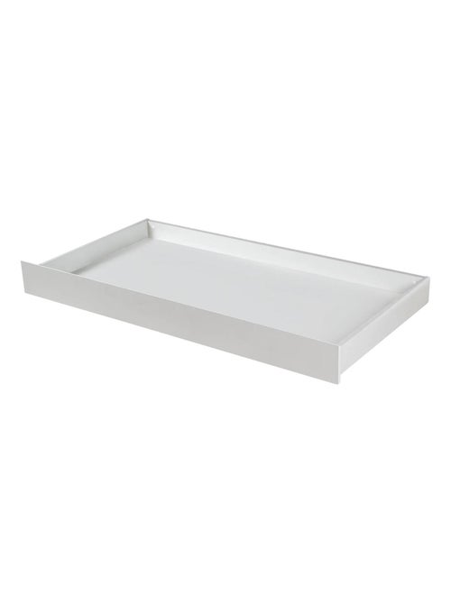 Cajón con ruedas para cuna - Cajón estándar en madera lacada blanca 'Roba' - Kiabi