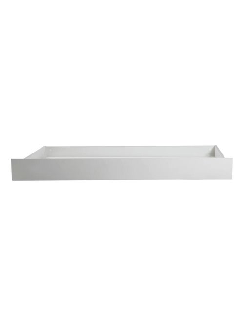 Cajón con ruedas para cuna - Cajón estándar en madera lacada blanca 'Roba' - Kiabi
