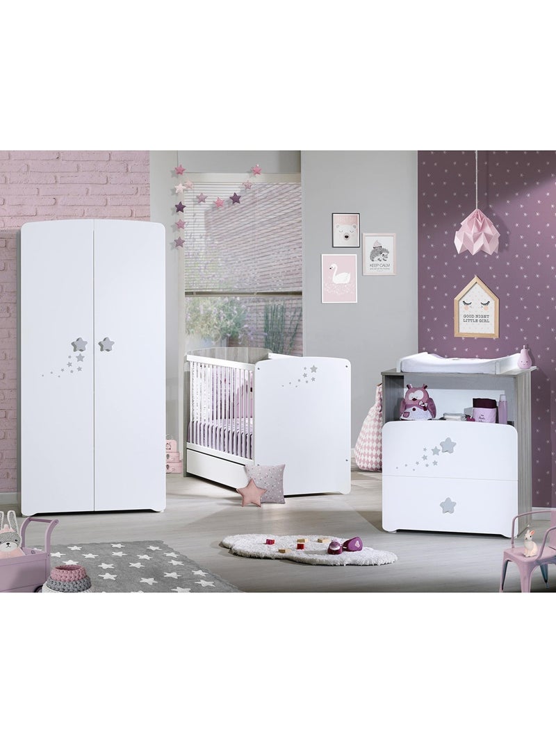 Cajón para cama 120x60 en madera - BABYPRICE Blanco - Kiabi