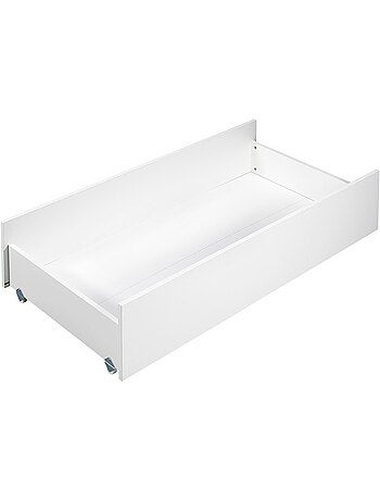 Cajón para cuna de madera blanca - BABYPRICE
