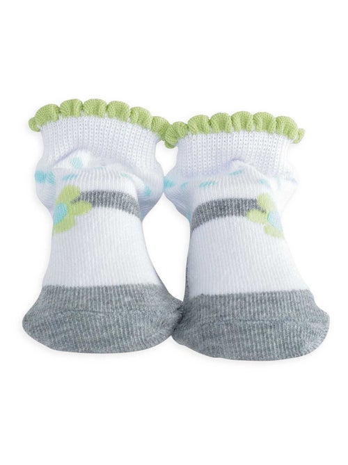 Calcetín de bebé - pequeñas flores - Kiabi