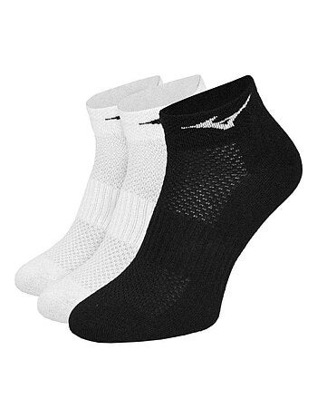 Calcetines al tobillo entrenamientos para adultos unisex - packs de 3 - mizuno