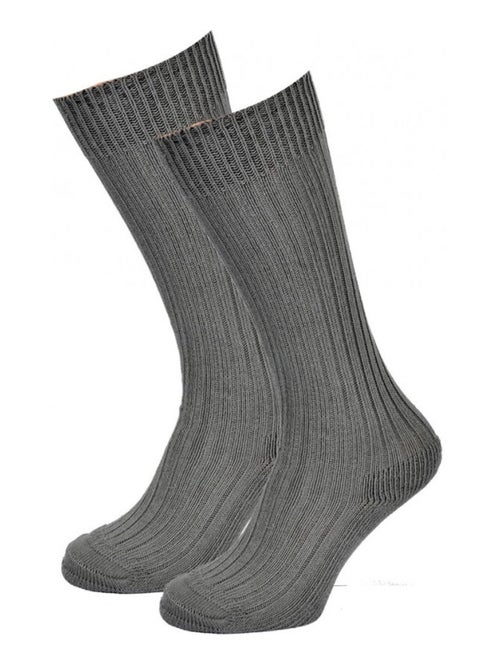 Calcetines altos hombre Algodón - Pack de 4 - Kiabi