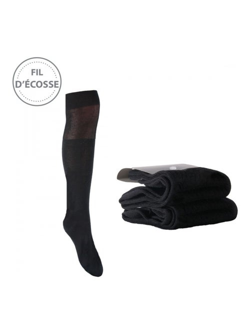 Calcetines Altos Hombre Pack de 2 - Kiabi