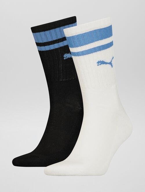Pack de 5 pares de calcetines 'fútbol' - azul/gris - Kiabi - 6.00€