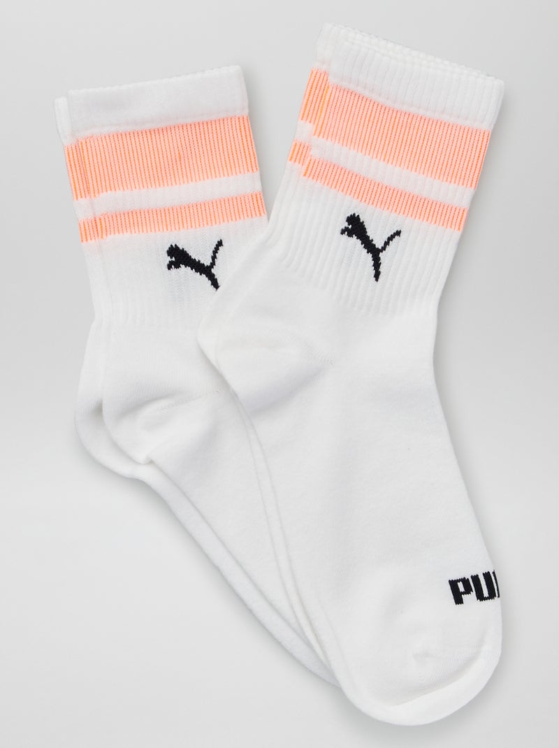Calcetines altos 'Puma'  - Pack de 2 BEIGE - Kiabi