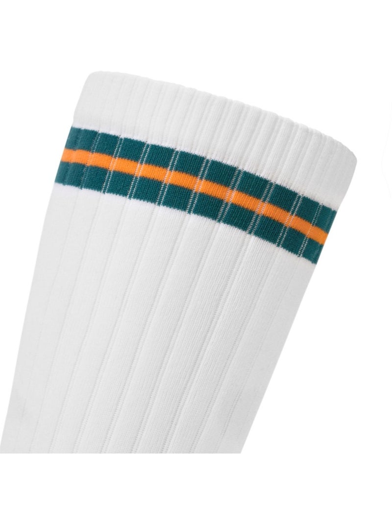 Calcetines altos tenis tenis hombre y mujer tripoints heritage Blanco - Kiabi