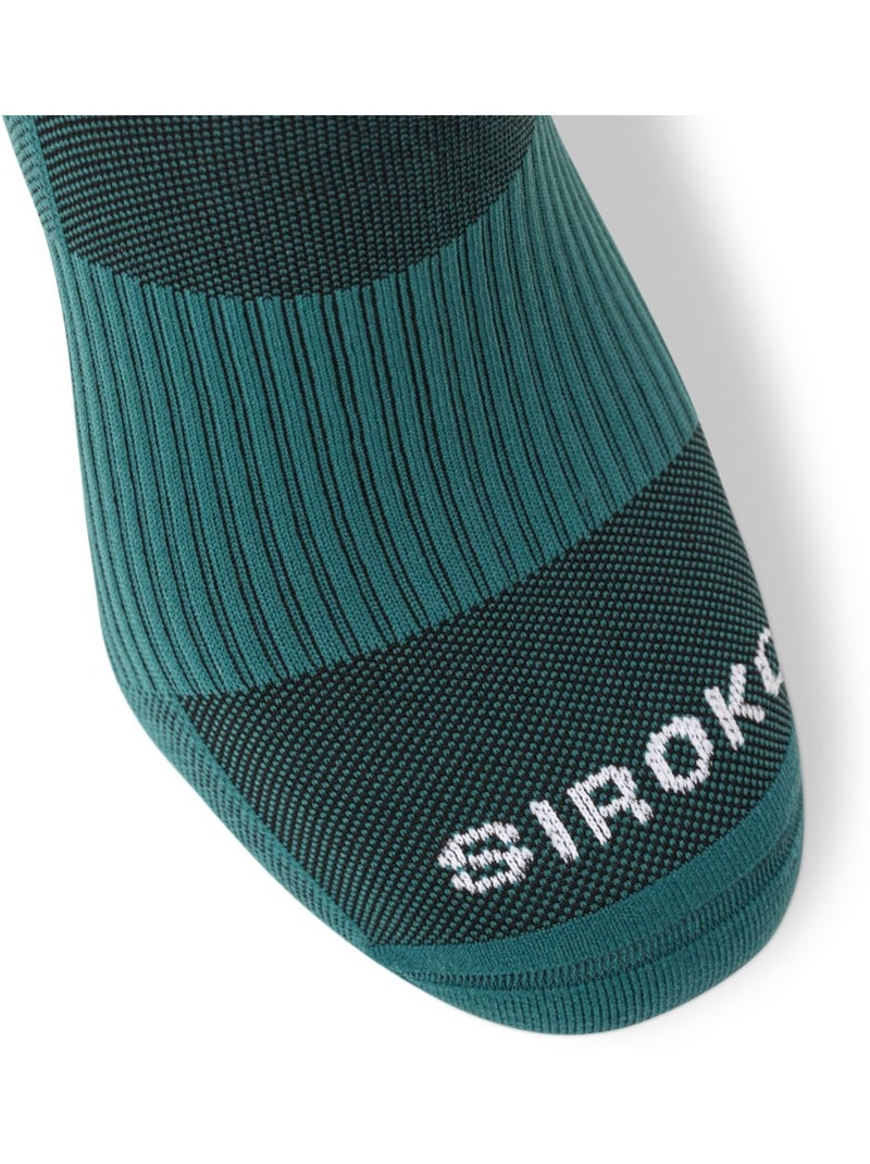 Calcetines altos tenis tenis hombre y mujer tripoints Verde - Kiabi