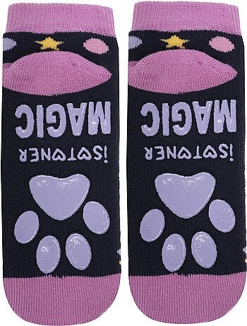 Calcetines antideslizantes bébé fille isotoner
