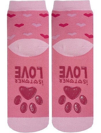 Calcetines antideslizantes bébé fille isotoner