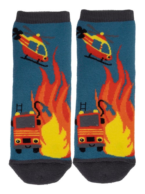 Calcetines antideslizantes Bombero - Algodón garçon Isotoner - Kiabi