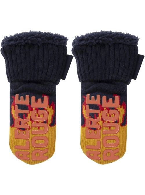 Calcetines antideslizantes bombero de punto garçon - Kiabi Calcetines antideslizantes bombero de punto garçon - Kiabi