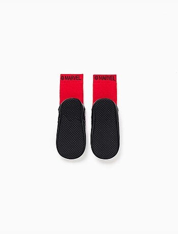 Calcetines antideslizantes con suela antideslizante y Spider-Man