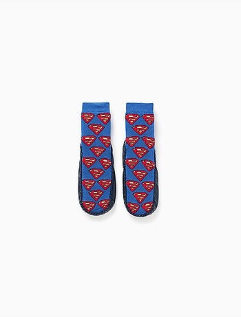 Calcetines antideslizantes con suela antideslizante y Superman