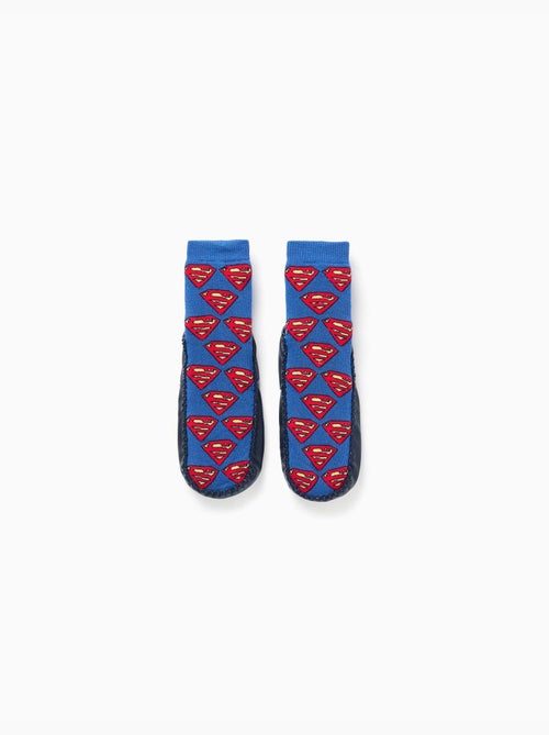 Calcetines antideslizantes con suela antideslizante y Superman - Kiabi