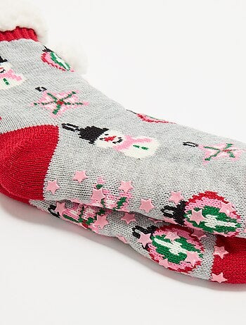 Calcetines antideslizantes de Navidad