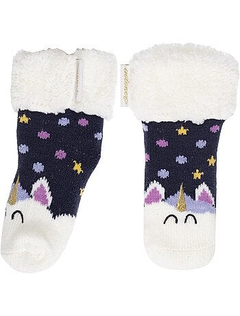 Calcetines antideslizantes fille isotoner