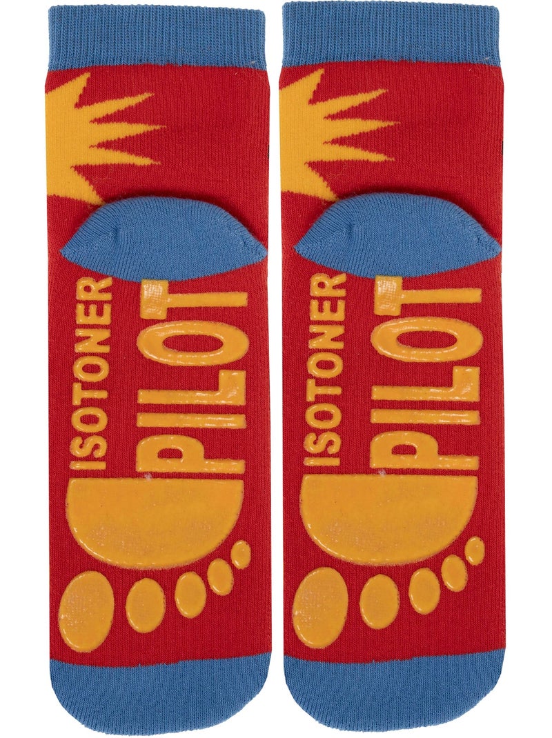 Calcetines antideslizantes  garçon isotoner Rojo - Kiabi
