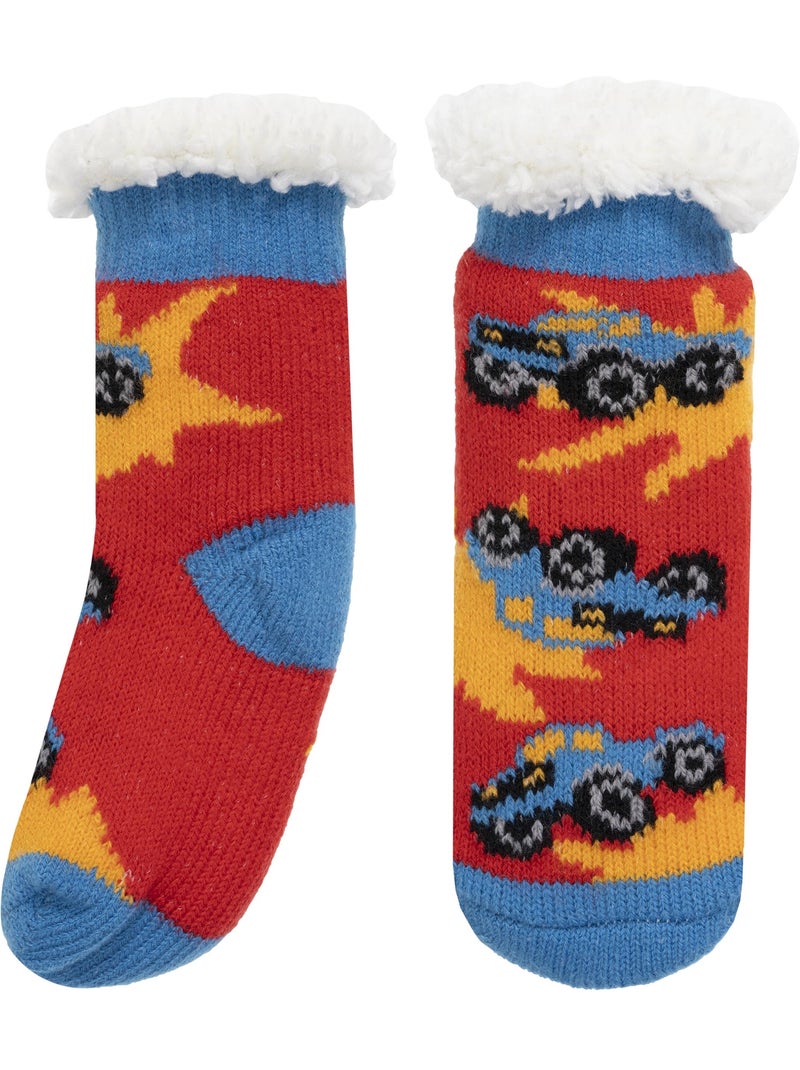Calcetines antideslizantes  garçon isotoner Rojo - Kiabi