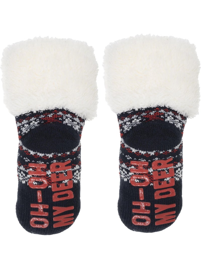 Calcetines antideslizantes  mixte bébé isotoner Azul marino - Kiabi