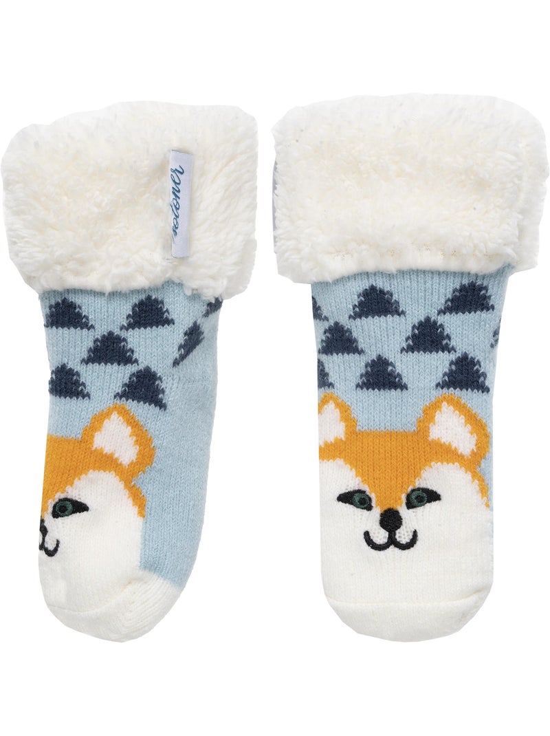 Calcetines antideslizantes  mixte enfant isotoner Azul - Kiabi
