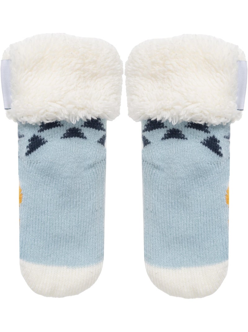 Calcetines antideslizantes  mixte enfant isotoner Azul - Kiabi