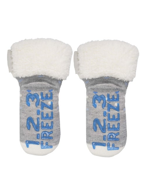 Calcetines antideslizantes Penguin - Prendas de punto mixte enfant Isotoner - Kiabi