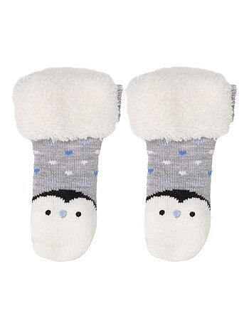 Calcetines antideslizantes Pingouin - Maille mixte enfant Isotoner