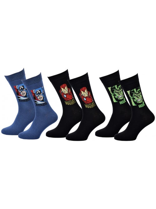 Calcetines AVENGERS - Pack de 3 - Kiabi