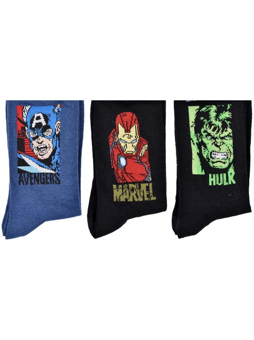 Calcetines AVENGERS - Pack de 3 - Kiabi