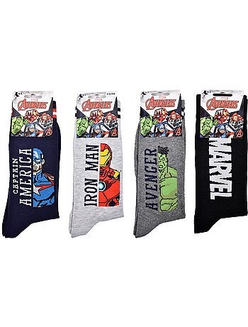Calcetines AVENGERS - Pack de 4