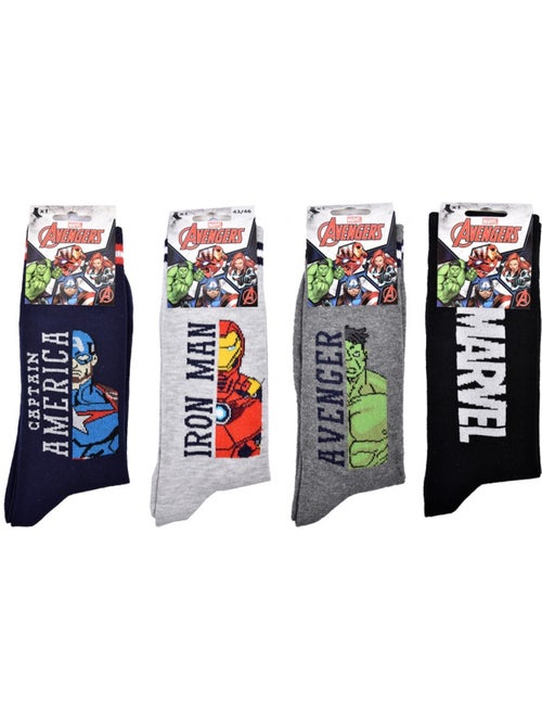 Calcetines AVENGERS - Pack de 4 - Kiabi