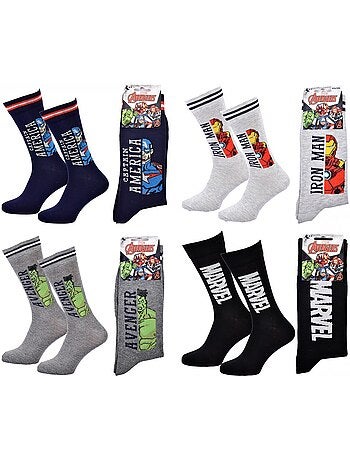 Calcetines AVENGERS - Pack de 4