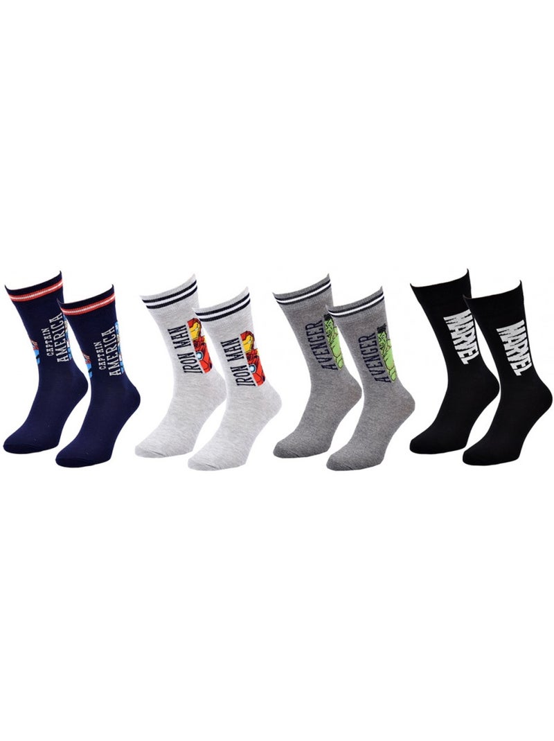 Calcetines AVENGERS - Pack de 4 Multicolor - Kiabi