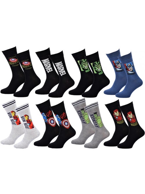 Calcetines AVENGERS - Pack de 8 - Kiabi